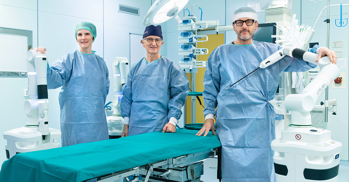 Tumore del polmone, al Policlinico di Milano lobectomia con broncoplastica robot assistita